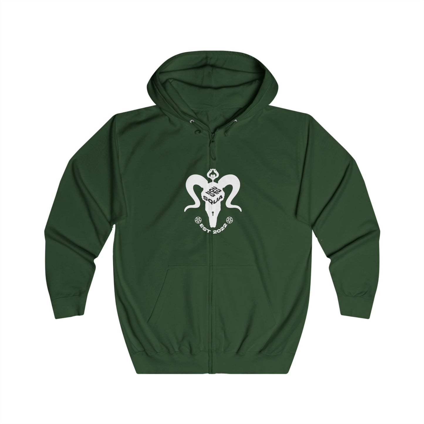 Zombie Girl Full Zip Hoodie