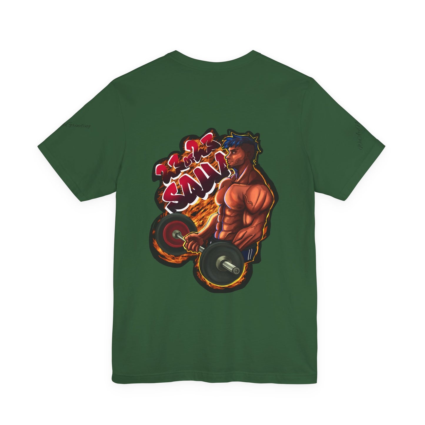 WorkOut King Short Sleevee Tee
