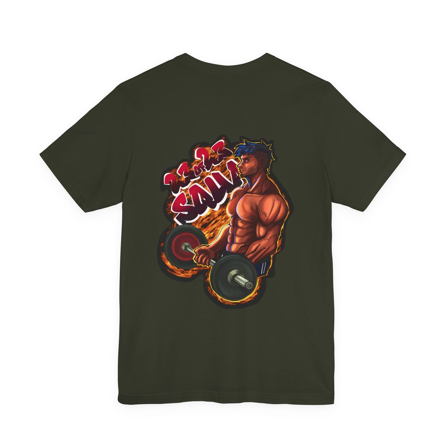 WorkOut King Short Sleevee Tee