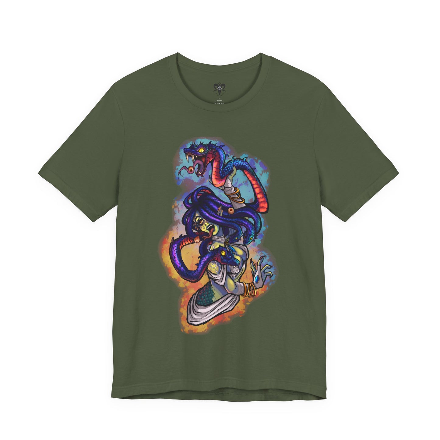 Queen Medusa Jersey Short Sleeve Tee