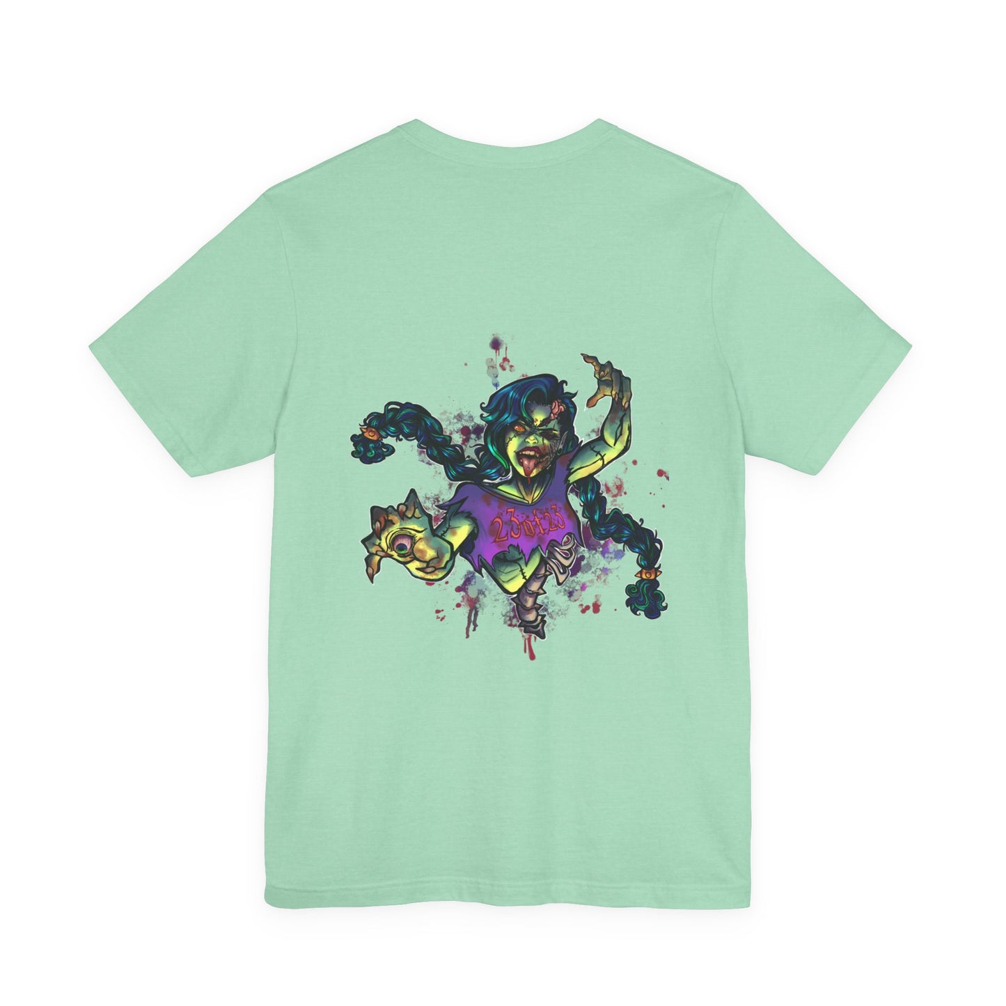 Zombie Girl Short Sleeve Tee