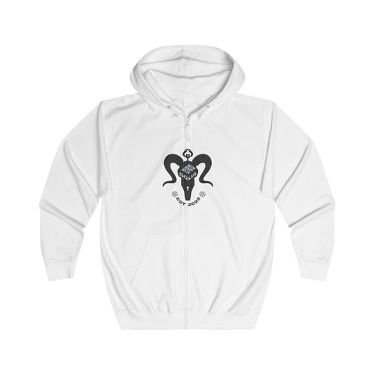 Zombie Girl Full Zip Hoodie