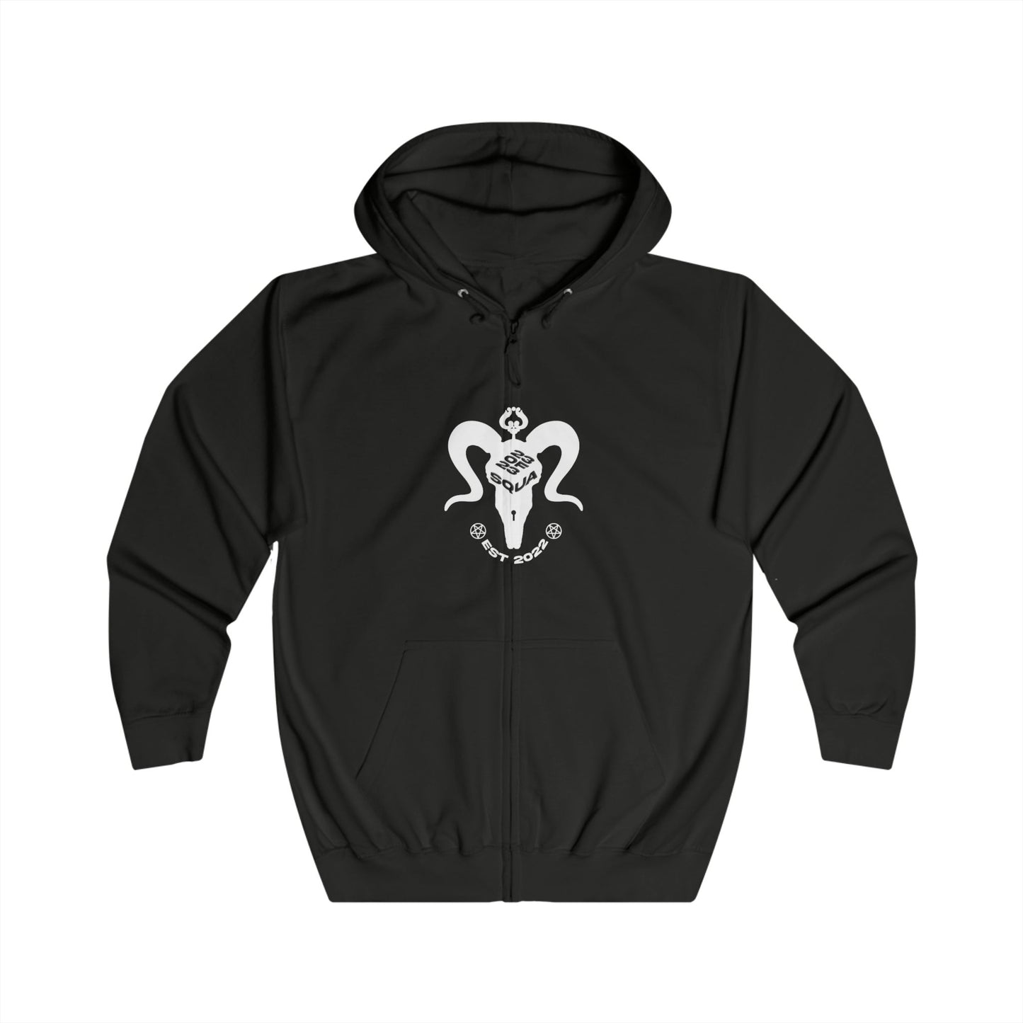 Zombie Girl Full Zip Hoodie